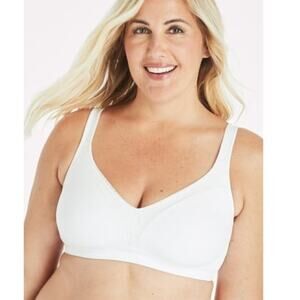 Brand New Playtex Sport Women's Size 36D White Wirefree Bounce Control Bra
